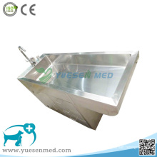 Medical 304 Stainless Steel Veterinary Pet Cleaning Tank